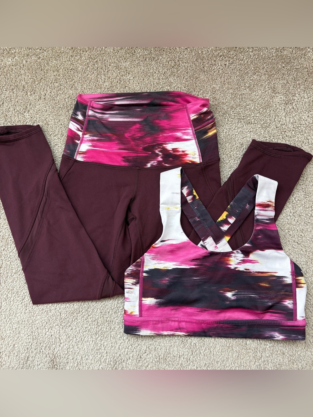 Lululemon Leggings (size 2) And Sports Bra (size 6) Set